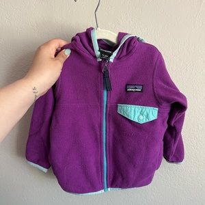 Patagonia fleece. Normal wear.